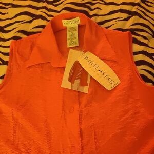 White Stag Vintage Women's Magenta Sleeveless Top